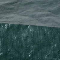 Outsunny Large Patio Furniture Covers, Outdoor Furniture Covers, Garden Set Protector Waterproof Anti-UV Protection, Dark Green 92.5" x 74.8" D x 35.4"(m-10)