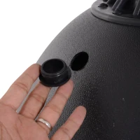 Soozier 65" Freestanding Boxing Punching Bag with Refilled Base and Suction Cups, Black(m-9)