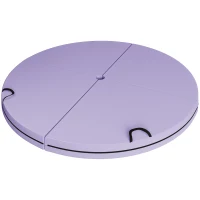 Soozier Foldable Crash Mat, Pole Padding with Carrying Handles and EPE Foam for Dance Training and Exercise, Purple(m-1)