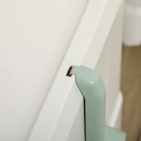 PawHut Cat Litter Box with Scoop, Deodorants, Front Entrance, Drawer Pan, 20" x 16" x 16", White(m-7)