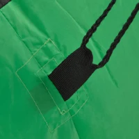 HOMCOM 6' Halloween LED Yard Decor Crawling Spider, Blow Up Inflatable Outdoor Decoration for Garden, Waterproof(m-8)