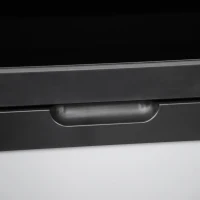 Outsunny 12 Volt Car Fridge, 42 Quart Electric Cooler, Dual Zone Portable Freezer with 12/24V DC and 110-240V AC for Driving, Travel, Fishing, Outdoor(m-10)