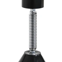 Soozier Wall Mount Reflex Boxing Trainer, 360° Rotating Rapid Boxing Bar with Punching Ball, Height Adjustable for Home Gym(m-9)