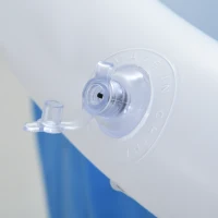 Outsunny Cold Plunge Tub, Portable Ice Bath Cold Water Therapy Tub with Thermo Lid, for Athletes Recovery, Dark Blue(m-9)