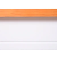 HOMCOM Dining Table Set for 4, 5 Piece Pine Wood Kitchen Table with High Back Chairs, Rectangular Table and 4 Armless Chair, White and Natural Wood(m-9)