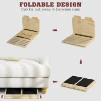 Soozier Calf Stretcher, Non-Slip Slant Board, Adjustable Incline Board for Calf Stretching, Foldable and Portable(m-7)
