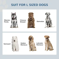 PawHut Large Elevated Dog Bowls with Storage Drawer Containing 11L Capacity, Raised Dog Bowl Stand Pet Food Bowl Dog Feeding Station, White(m-4)