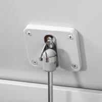 Qaba Kids Toy Chest Wooden Toy Storage Organizer Chest Box with Magnetic Hinge, Large Storage Space, & Groove Handle, Grey(m-9)