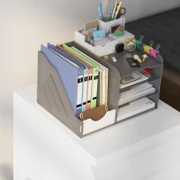 Vinsetto 3 Drawer File Cabinet with Lock, Steel Vertical Filing Cabinet with 5 Wheels and Hanging Bar for A4/Legal/Letter Size Files, Printer Stand with Pre-Assembled Body, White(m-10)