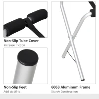 Soozier Universal Kayak Storage Stand & Rack for Cleaning, Storing, & Maintenance with Aluminum Frame & Folding Design(m-7)