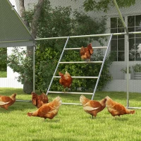 PawHut Chicken Roost for Coop, Jungle Gym Roosting Bar, 55" x 33.75"(m-10)