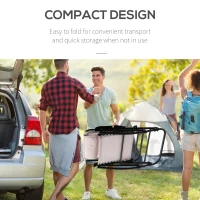 Outsunny 2 Piece Outdoor Rocking Chair Set, Patio Folding Lawn Rocker Set with Headrests for Yard, Patio, Deck, Backyard, Cream White(m-4)