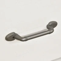 HOMCOM Farmhouse Coffee Bar Cabinet, Sideboard Buffet Cabinet Wine Cabinet with Drawers, Barn Style Doors, Wine Rack, White(m-8)