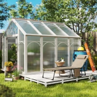 Outsunny Folding Outdoor Chaise Lounge Chair Tanning Chair with 5-Level Adjustable Back, Side Table, Pillow, Pocket, Beige(m-8)