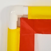 PawHut Dog Agility Training Equipment Set with Adjustable Hurdle, Tunnel, Chute, Weave Poles, Pause Box, Panels, Outdoor Obstacle Course Kit with Whistle(m-9)