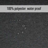 Outsunny 14pcs Sofa Cushion Cover Set Outdoor Patio Rattan Sofa Cushion Polyester Cover Replacement No Cushion Padding Included 6 Seat Cushion Cover & 8 Back Cushion Cover, Grey(m-6)