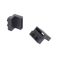 HOMCOM 6.6FT Sliding Barn Door Track Kit, Heavy Duty Barn Door Hardware Kit, Fit 39" Wide Door Panel (J Shape Hanger), Brown(m-9)