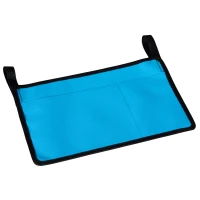 Outsunny Outdoor Rocking Chair, Chaise Lounge Pool Chair for Sun Tanning, Sunbathing, a Rocker with Side Pocket, Armrests & Pillow for Patio, Lawn, Beach, Blue(m-8)
