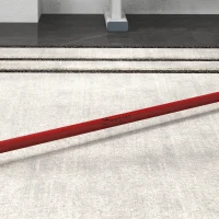 Soozier 7.2ft Weight Bar, Olympic Bar with Rotating Sleeves, Non-Slip Knurling Grip, 1500lbs Weight Capacity, Red(m-7)