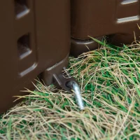 Outsunny 48" Raise Garden Bed Kit, Round Planter Box Above Ground for Flowers/Herb/Vegetables Outdoor Garden Backyard with Easy Assembly, Brown(m-10)