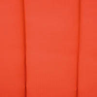 Outsunny Outdoor Wicker Rocking Chair with Cushion, Patio PE Rattan Recliner Chair with Adjustable Footrest, Armrests, Red(m-9)