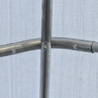 Outsunny 6' x 8' Carport Portable Garage, Heavy Duty Storage Tent, Patio Storage Shelter w/ Anti-UV PE Cover and Double Zipper Doors, for Motorcycle Bike Garden Tools, Light Gray(m-9)