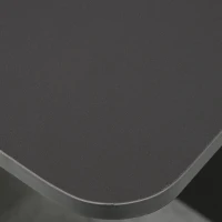 HOMCOM Extendable Dining Table, Drop Leaf Table with 2 Drawers, Cabinet and 6 Wheels for Small Spaces, Kitchen, Grey(m-9)