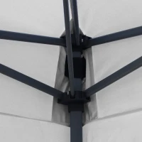 Outsunny 8' x 8' Pop Up Canopy Tent with Wheeled Carry Bag and 4 Sand Bags, Instant Sun Shelter, Tents for Parties, Height Adjustable, for Outdoor, Garden, Patio, Black(m-8)