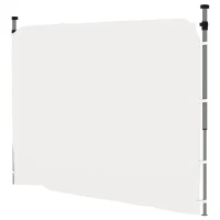 Outsunny Instant Canopy Sidewall with 4 Storage Bag for 10 x 10 ft Straight Leg Pop Up Canopies, 1 Pack Sidewall Only, White(m-2)