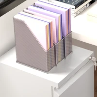 Vinsetto Mobile Vertical Filing Cabinet with Lock, 2-Drawer Steel File Cabinet with Adjustable Hanging Bar for Letter, A4 and Legal Size, White(m-10)