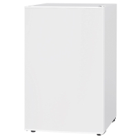HOMCOM 4.5 Cu.Ft Mini Fridge, Single Door Refrigerator with Freezer, Wheels, Adjustable Thermostat, Reversible Door, White