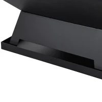 Outsunny Wood Burning Portable Fire Pit, Outdoor Firepit with Cooking BBQ Grill, Spark Screen, Poker for Backyard, Black(m-10)