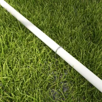 PawHut Dog Agility Kit Pet Obstacle Course Training Equipment Outdoor with Weave Poles, Carry Bag, Orange(m-9)