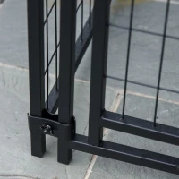 PawHut Outdoor Dog Kennel with Waterproof UV-Resistant Cover, 6 x 4 x 6 ft(m-9)