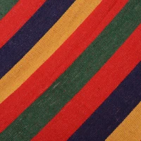 Outsunny Patio Outdoor Hammock, Brazilian Hammock Portable Hammock Load Capacity Up to 264 Lbs for Backyard, Porch, Outdoor and Indoor Use Red Stripe(m-9)