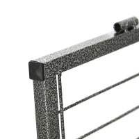 PawHut 24 Panel 24" Height Heavy Duty Dog Playpen for Small Medium Dogs, Grey(m-10)