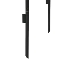 Outsunny 7.9FT Garden Arch Trellis, Metal Arch, Outdoor Garden Arbor for Climbing Plants, Wedding Decoration(m-10)