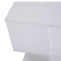 Light Nightstand - Slim Bedside Stand for Small Spaces(m-9)