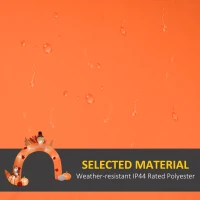 Outsunny 9.7ft Thanksgiving Turkey Archway, Inflatables Outdoor Decorations, Blow Up LED Yard Display for Holiday(m-5)