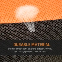 HOMCOM 360 Degree Swivel Floor Gaming Chair Folding Video Floor Lazy Couch Floor Lounge Bed Recliner w/ 5-Position Adjustable Backrest(m-6)