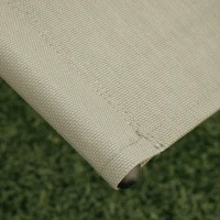 Outsunny Rocking Chair, Zero Gravity Patio Chaise Garden Sun Lounger, Outdoor Reclining Rocker Lounge Chair with Detachable Pillow for Lawn, Patio or Pool, Sand(m-9)