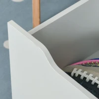 HOMCOM Kids Bookcase Multi-Shelf Rack Organizer with Storage Drawer for Books for Reading Nook, Classroom, Bedroom, Playroom, Grey(m-9)