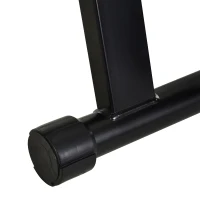 Soozier Magnetic Bike Trainer Stand Steel Bicycle Indoor Riding Stationary Fit for 26-28IN, 700C Wheels, Black(m-8)