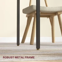 HOMCOM Drop Leaf Folding Dining Table for Small Space, Extendable Kitchen Table for 2 to 4 People, Grey(m-6)