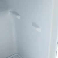 HOMCOM 1.1 Cu. Ft. Mini Freezer, Compact Upright Freezer with Reversible Door, Removable Shelf, Adjustable Temperature, White(m-10)