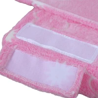 Qaba Couch with Glow in the Dark Cloud Pattern, Washable Cover, Pink(m-8)