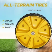 Soozier Alumnium Kayak Cart Dolly, Kayak Wheels with Adjustable Height and Width, for Kayaks, Canoes, Paddleboards(m-6)