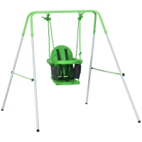 Outsunny Swing for Infants/Toddlers with Safety Harness for 6-36 Months(m-11)