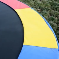 Soozier 14FT Trampoline Pad ⌀168" Replacement Jump Bounce Colorful(m-10)