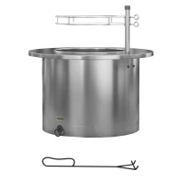 Outsunny 2-in-1 Smokeless Firepit, Stainless Steel Bonfire Stove with Poker and Ash Tray for Backyard, Patio, Picnic, Silver(m-1)